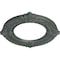 Ekena Millwork Benson Medallion (Canopies up to 6 1/8"), 11 1/8"OD x 6 1/8"ID x 5/8"P, Athenian Green Crackle CM11BNAGC - alternate 5